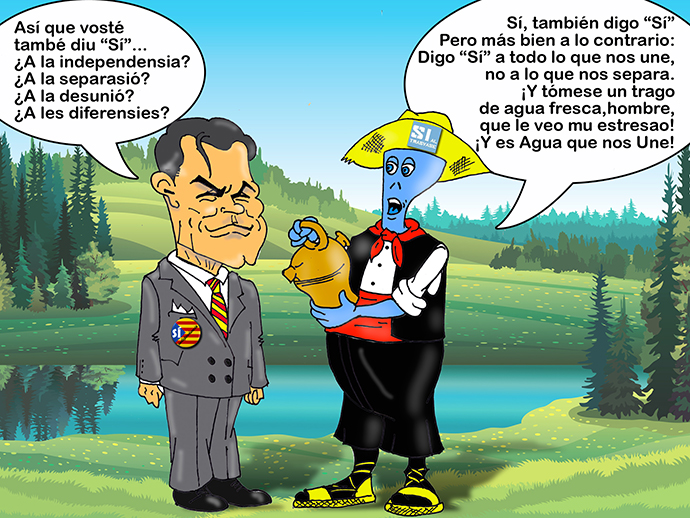 Glub y Artur Mas