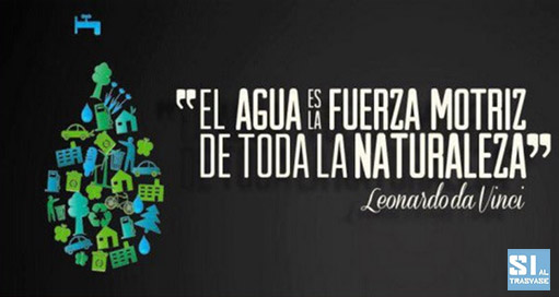 El agua es la fuerza motriz de toda la naturaleza