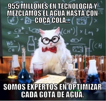 Si en algo somos expertos es en optimizar cada gota de agua